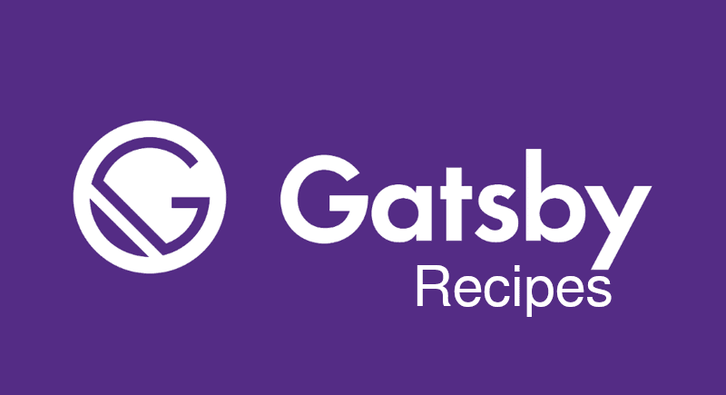Automate site-building tasks with Gatsby Recipes