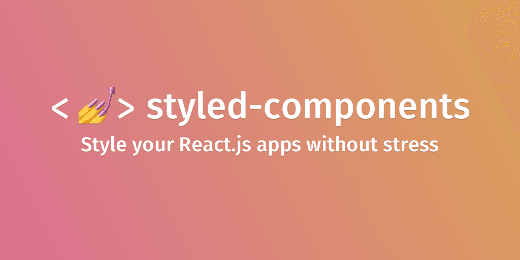 Using the Styled components in React