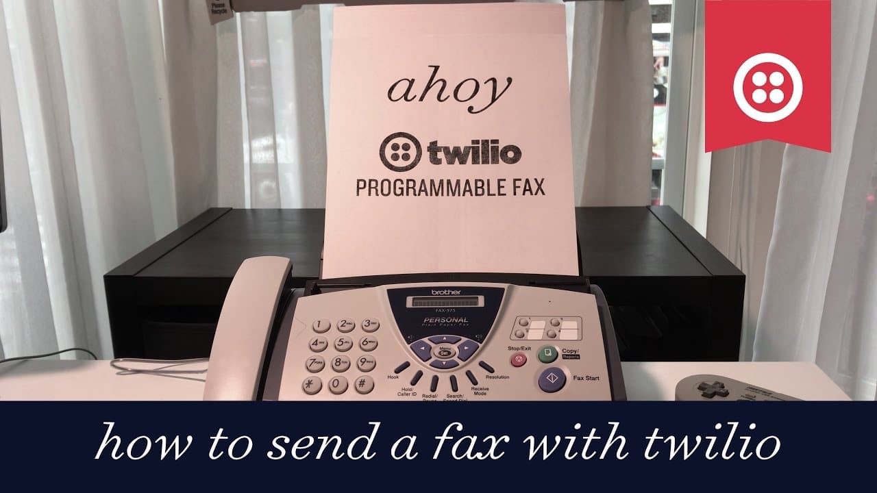 Sending fax using Twilio and Node.js